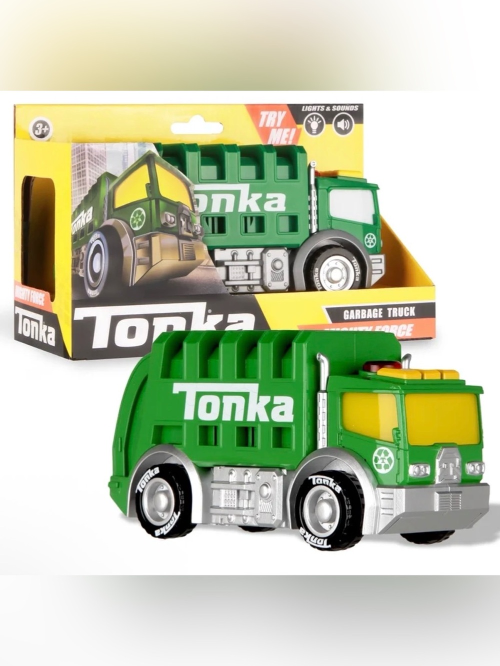 Tonka Mighty Force Lights & Sounds - Garbage Truck
New in Box